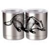 10 oz. Silver Stainless Steel Short Tumbler Thumbnail