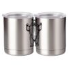 10 oz. Silver Stainless Steel Short Tumbler Thumbnail