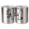 10 oz. Silver Stainless Steel Short Tumbler Thumbnail