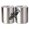 10 oz. Silver Stainless Steel Short Tumbler Thumbnail