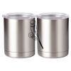 10 oz. Silver Stainless Steel Short Tumbler Thumbnail