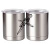 10 oz. Silver Stainless Steel Short Tumbler Thumbnail