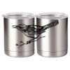 10 oz. Silver Stainless Steel Short Tumbler Thumbnail