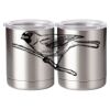 10 oz. Silver Stainless Steel Short Tumbler Thumbnail