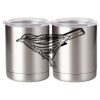 10 oz. Silver Stainless Steel Short Tumbler Thumbnail