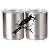 10 oz. Silver Stainless Steel Short Tumbler Thumbnail