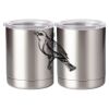10 oz. Silver Stainless Steel Short Tumbler Thumbnail