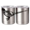 10 oz. Silver Stainless Steel Short Tumbler Thumbnail