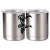 10 oz. Silver Stainless Steel Short Tumbler Thumbnail