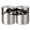 10 oz. Silver Stainless Steel Short Tumbler Thumbnail