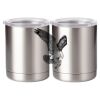 10 oz. Silver Stainless Steel Short Tumbler Thumbnail