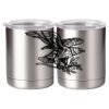 10 oz. Silver Stainless Steel Short Tumbler Thumbnail