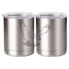 10 oz. Silver Stainless Steel Short Tumbler Thumbnail