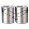 10 oz. Silver Stainless Steel Short Tumbler Thumbnail
