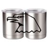 10 oz. Silver Stainless Steel Short Tumbler Thumbnail