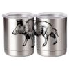 10 oz. Silver Stainless Steel Short Tumbler Thumbnail
