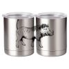 10 oz. Silver Stainless Steel Short Tumbler Thumbnail