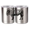 10 oz. Silver Stainless Steel Short Tumbler Thumbnail