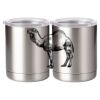 10 oz. Silver Stainless Steel Short Tumbler Thumbnail