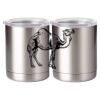 10 oz. Silver Stainless Steel Short Tumbler Thumbnail