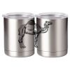10 oz. Silver Stainless Steel Short Tumbler Thumbnail