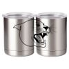 10 oz. Silver Stainless Steel Short Tumbler Thumbnail