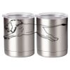 10 oz. Silver Stainless Steel Short Tumbler Thumbnail