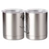 10 oz. Silver Stainless Steel Short Tumbler Thumbnail