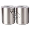 10 oz. Silver Stainless Steel Short Tumbler Thumbnail