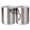 10 oz. Silver Stainless Steel Short Tumbler Thumbnail