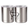 10 oz. Silver Stainless Steel Short Tumbler Thumbnail