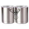 10 oz. Silver Stainless Steel Short Tumbler Thumbnail