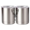 10 oz. Silver Stainless Steel Short Tumbler Thumbnail