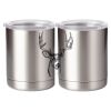 10 oz. Silver Stainless Steel Short Tumbler Thumbnail