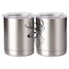 10 oz. Silver Stainless Steel Short Tumbler Thumbnail