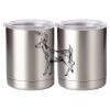 10 oz. Silver Stainless Steel Short Tumbler Thumbnail