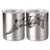 10 oz. Silver Stainless Steel Short Tumbler Thumbnail