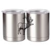 10 oz. Silver Stainless Steel Short Tumbler Thumbnail