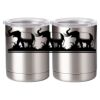 10 oz. Silver Stainless Steel Short Tumbler Thumbnail