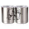 10 oz. Silver Stainless Steel Short Tumbler Thumbnail