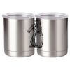 10 oz. Silver Stainless Steel Short Tumbler Thumbnail