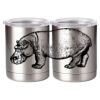 10 oz. Silver Stainless Steel Short Tumbler Thumbnail