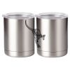 10 oz. Silver Stainless Steel Short Tumbler Thumbnail