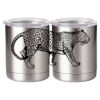 10 oz. Silver Stainless Steel Short Tumbler Thumbnail