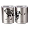 10 oz. Silver Stainless Steel Short Tumbler Thumbnail