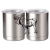 10 oz. Silver Stainless Steel Short Tumbler Thumbnail