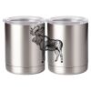 10 oz. Silver Stainless Steel Short Tumbler Thumbnail