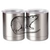 10 oz. Silver Stainless Steel Short Tumbler Thumbnail