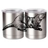 10 oz. Silver Stainless Steel Short Tumbler Thumbnail