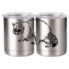 10 oz. Silver Stainless Steel Short Tumbler Thumbnail